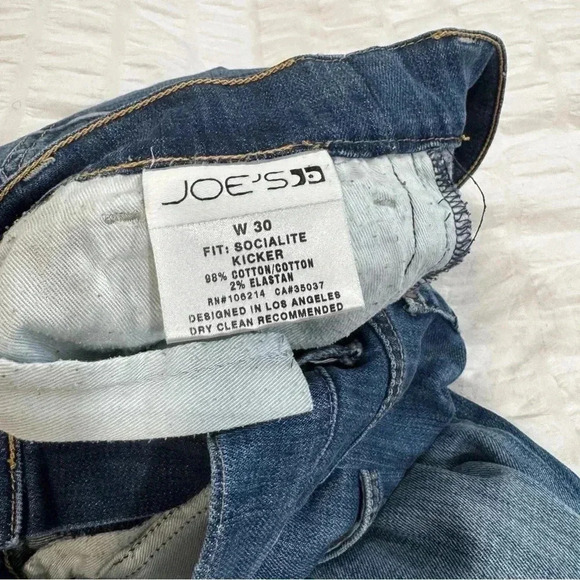 Joe’s Jeans Socialite Kicker Jeans Women’s Size 30 - Picture 8 of 8